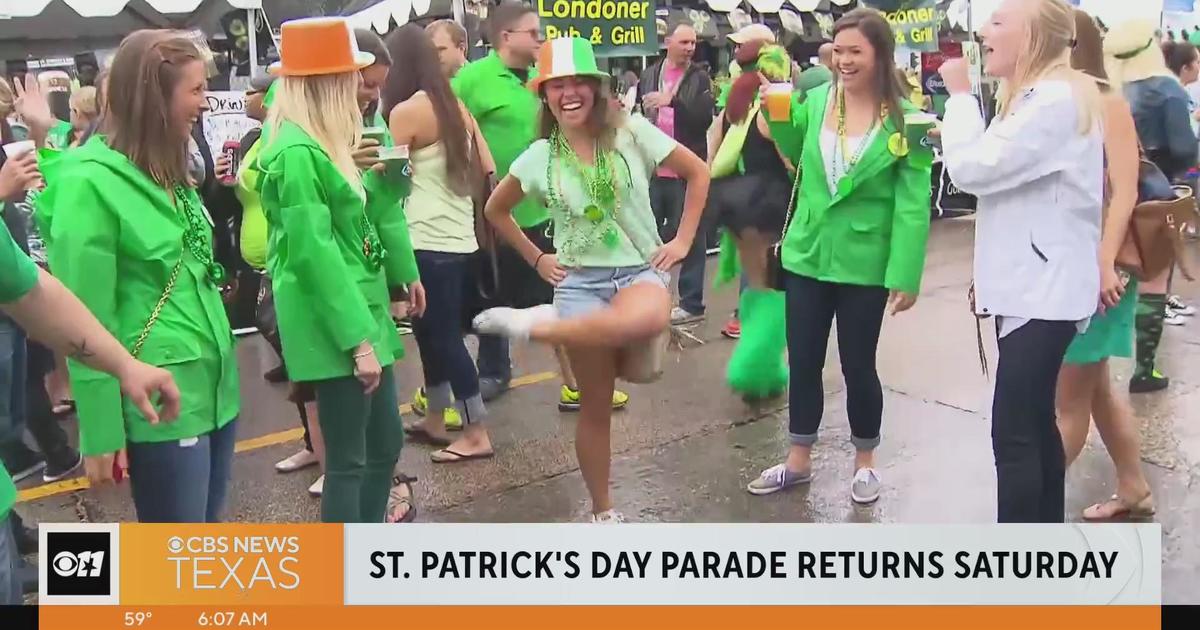 St. Patrick's Day Parade returns to Dallas Saturday CBS Texas