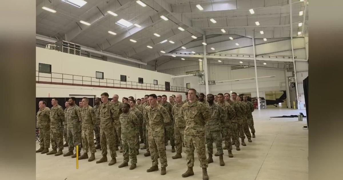 Maryland National Guard Soldiers receive homecoming