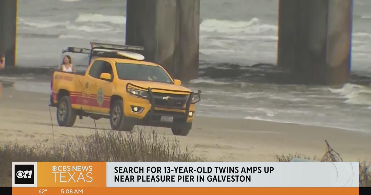 Search continues in Galveston for missing 13yearold twins CBS Texas
