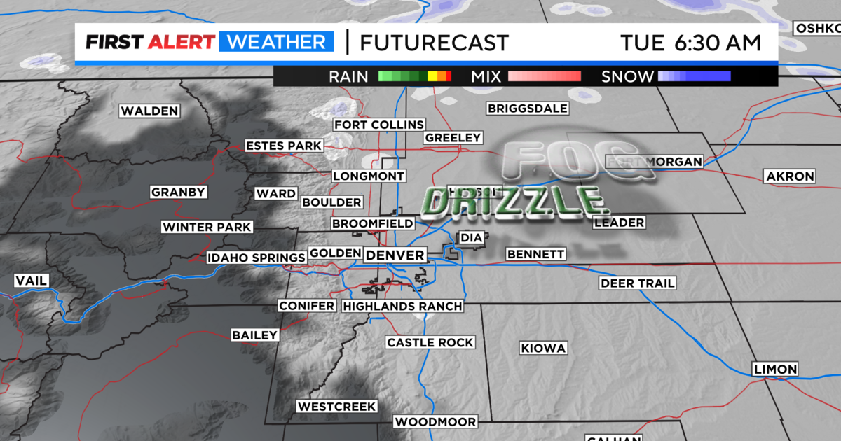 Colorado Weather: Freezing Drizzle Causing Slick Roads And Sidewalks In ...