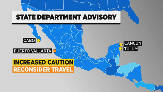 Mexico travel advisory 