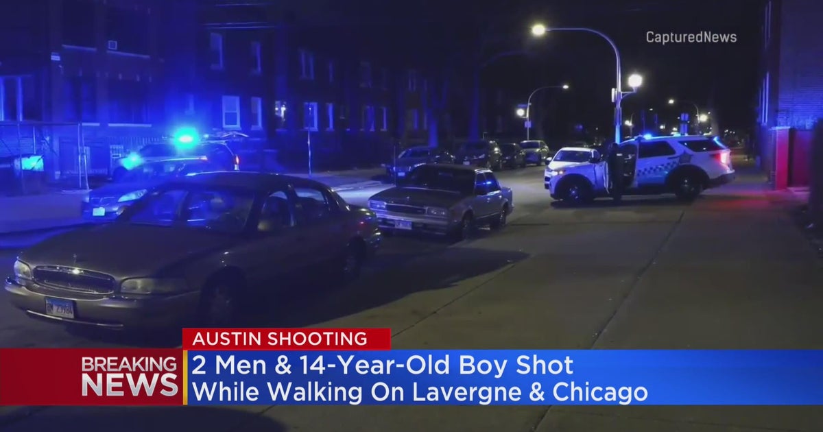 Chicago shooting: Teen, 2 men wounded in Austin - CBS Chicago