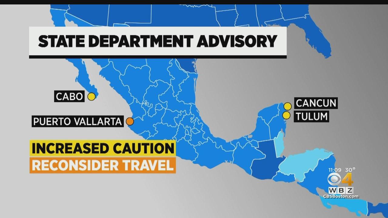 Travel Advisory Issued For Mexico