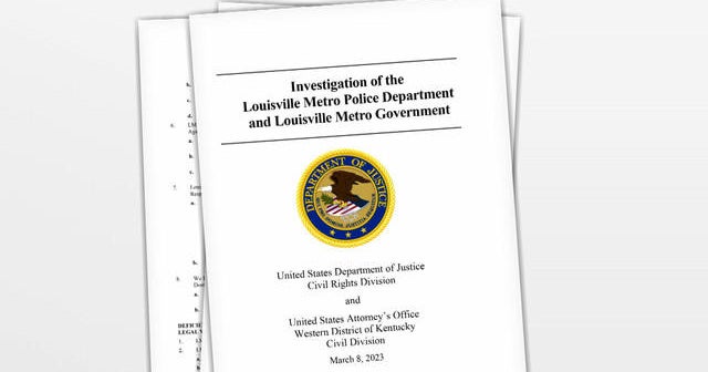 DOJ finds Louisville police violated civil rights in Breonna Taylor case