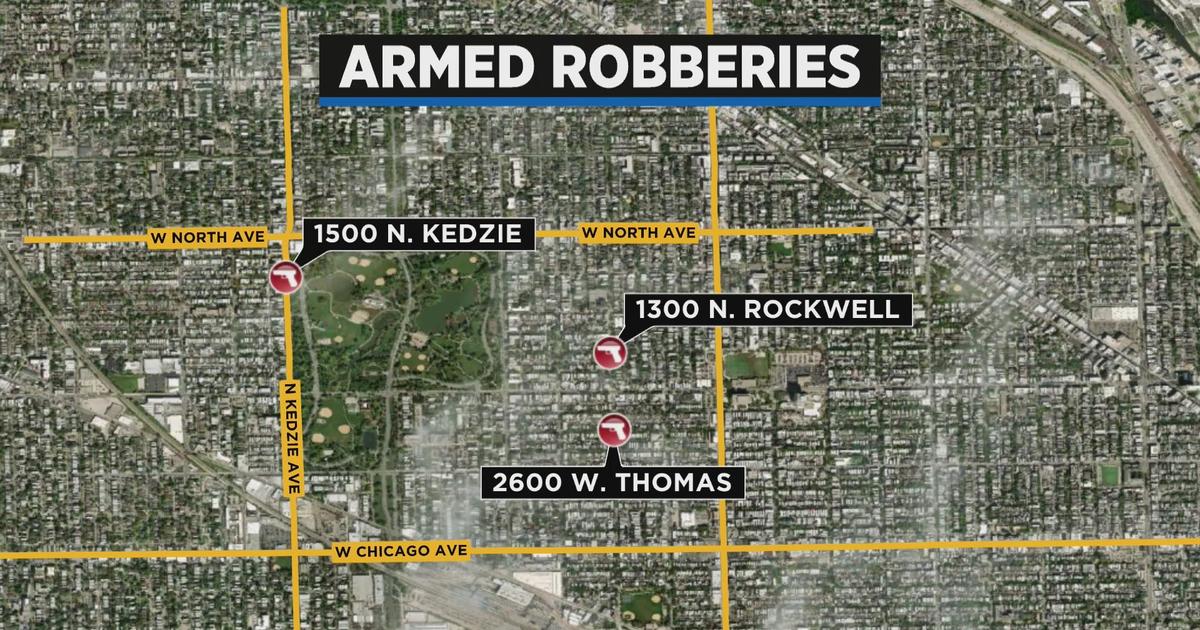 Cpd Warning Humboldt Park Residents Of Recent Armed Robberies Cbs Chicago