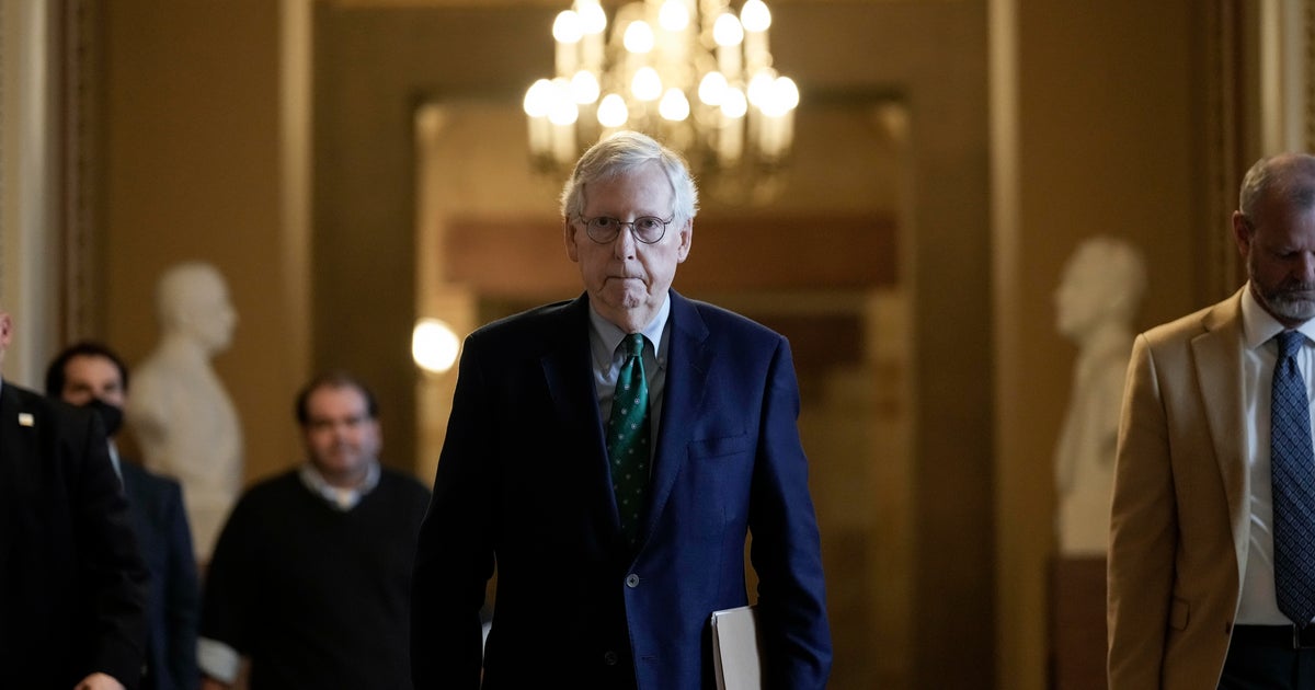 McConnell suffered concussion in fall, will remain hospitalized for several days