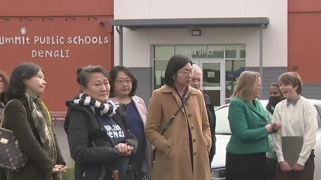 Summit charter school closure protest 