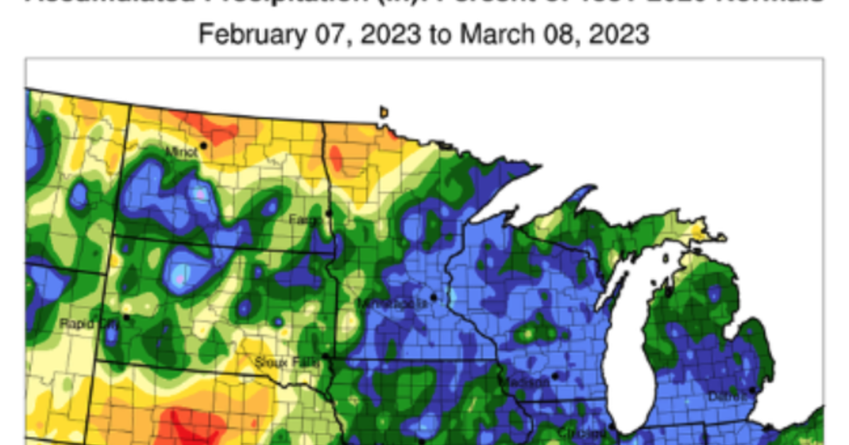 NOAA Delayed melt, more rain could mean "major" spring flooding along