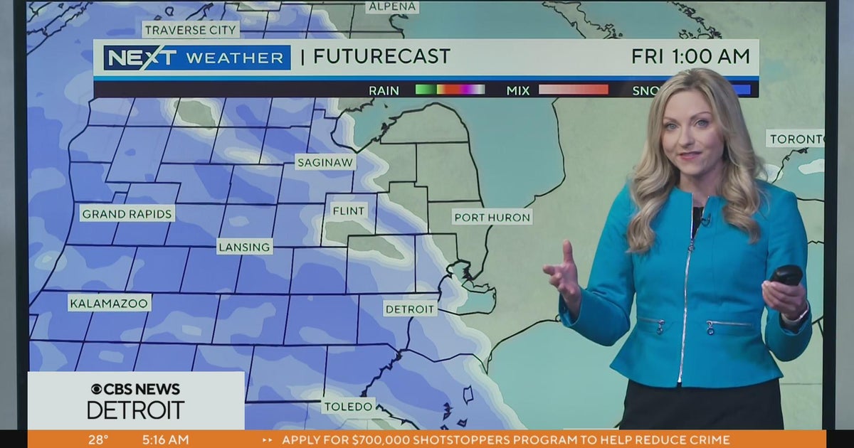 NEXT Weather March 9, 2023 (Today) - CBS Detroit
