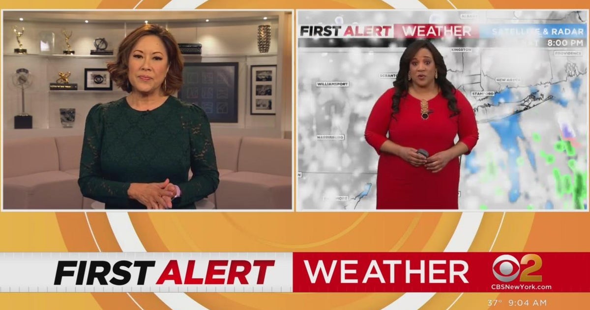 First Alert Weather: CBS2's 3/9 Thursday 9 a.m. update - CBS New York