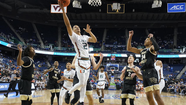 ACC Wake Forest Miami Basketball 