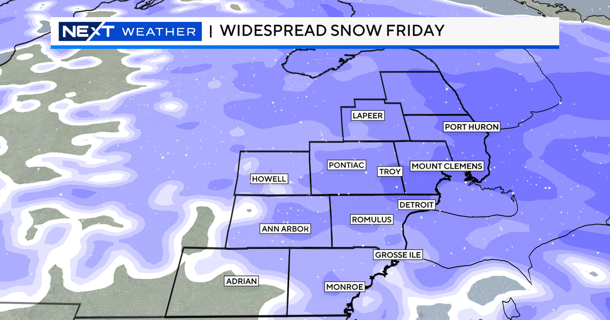NEXT Weather Alert Day: Widespread snow moving through Metro Detroit ...