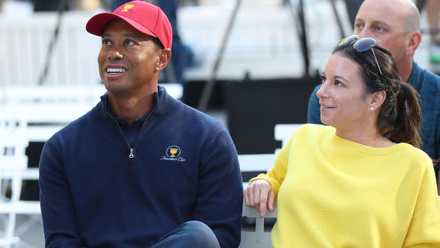 Tiger Woods and Erica Herman 