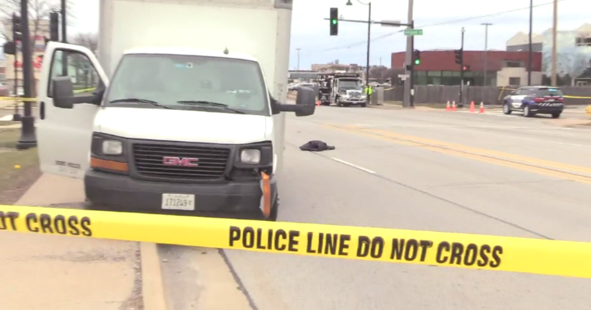 Woman, 50, dies after being struck by box truck in Niles - CBS Chicago