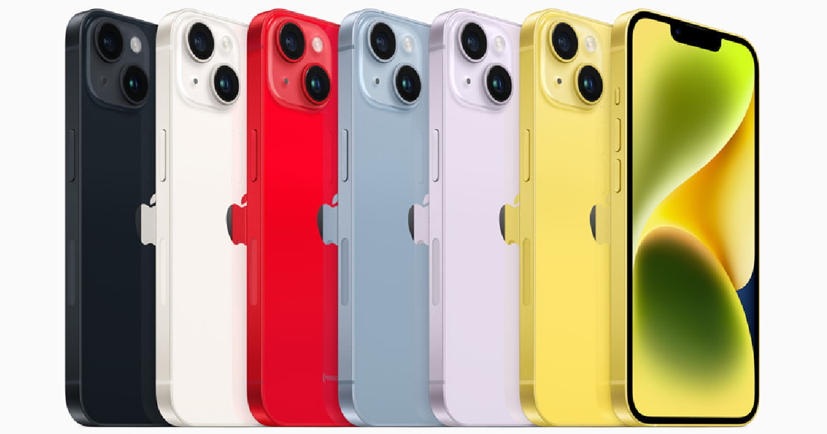 Яркая база и мрачные "прошки": цвета серии iPhone 15 показали на одном кадре - H