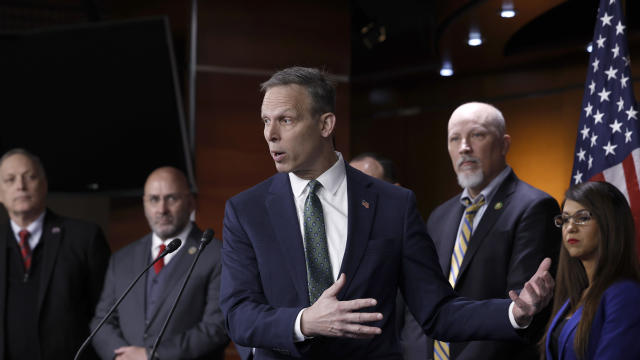 House Freedom Caucus Discusses The Debt Limit At A Press Conference On Capitol Hill 