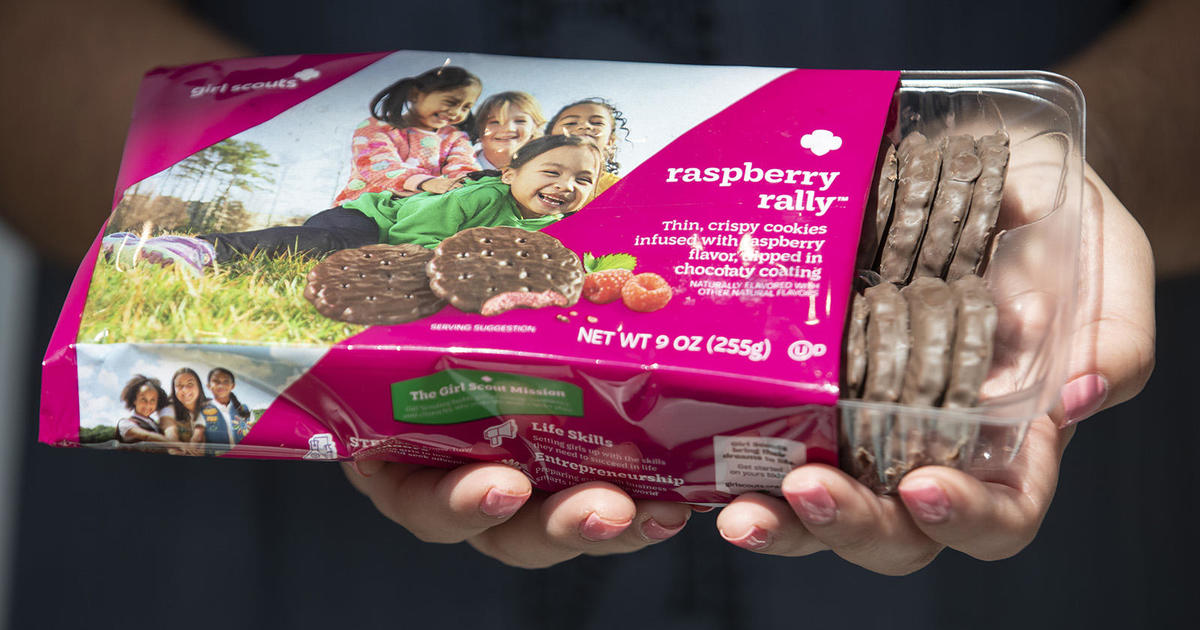 “Raspberry Rally” Girl Scout cookies are a hot item — if you can find them