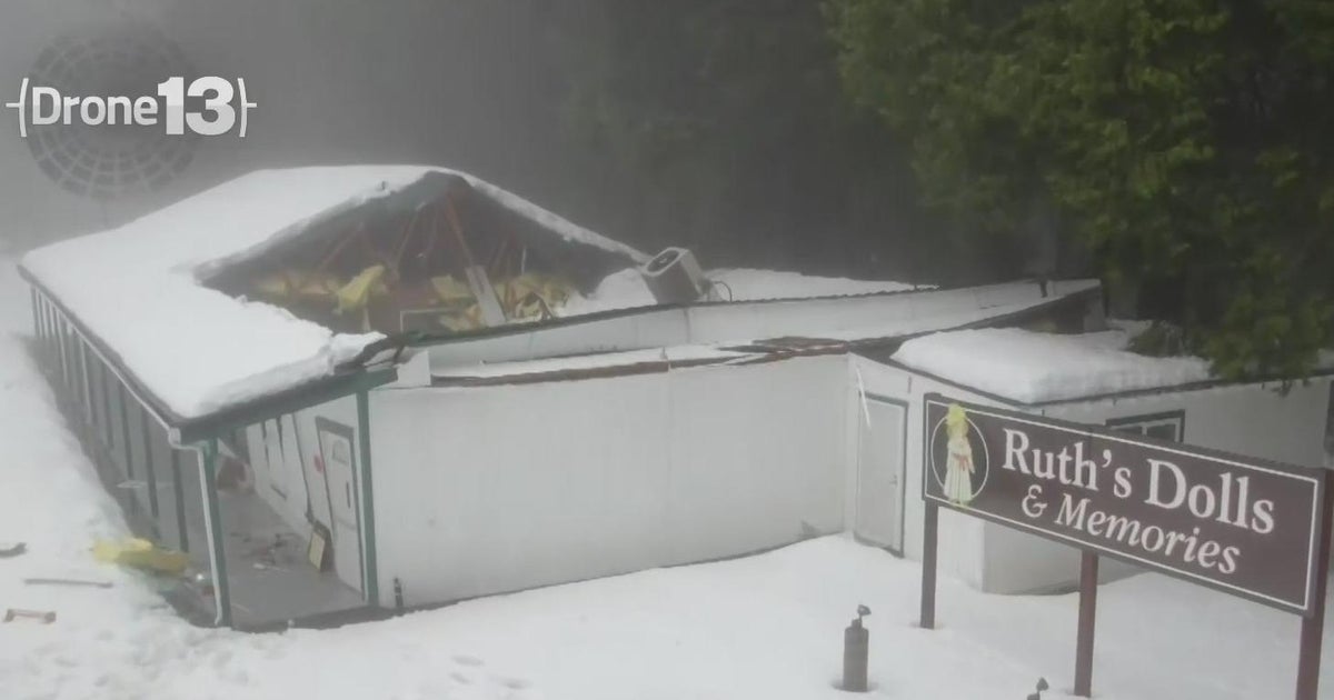 Snow and rain wreak havoc on roofs in Pollock Pines, causing leaks and