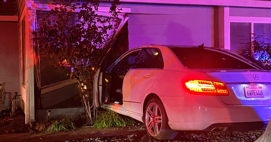 Suspect arrested after vehicle crashes into Elk Grove house during high-speed pursuit