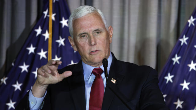 Former Vice President Mike Pence Speaks At The Coolidge And American Project Conference 