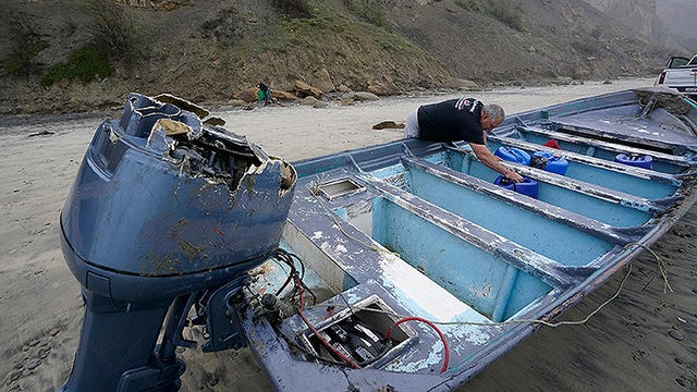 Large Surf Hits Southern California Coast 