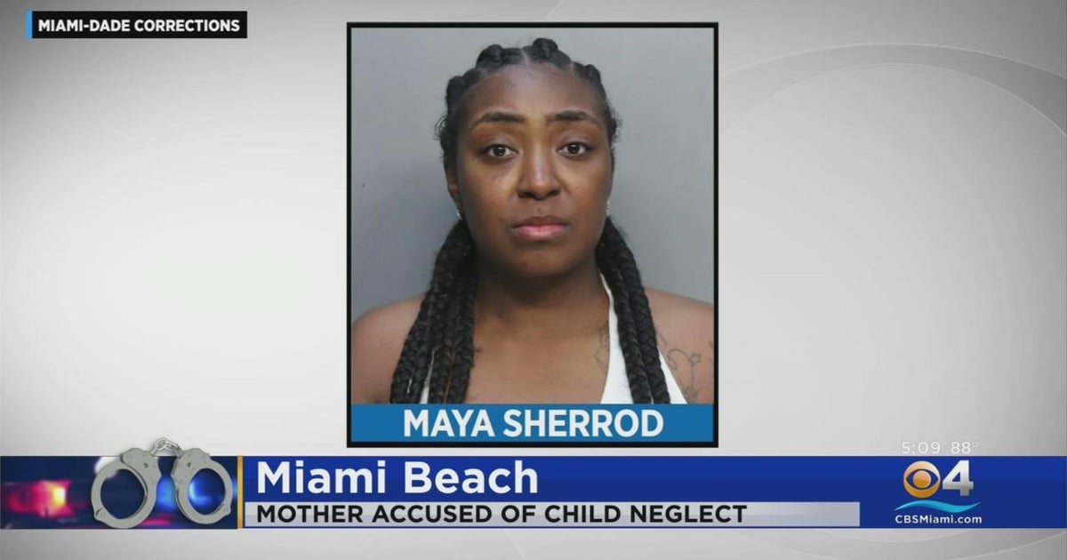 Mom faces child neglect charges after leaving baby alone - CBS Miami