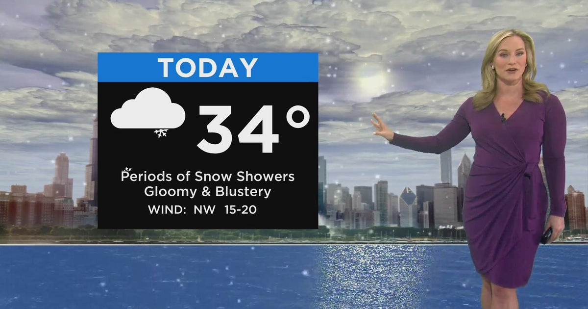 Chicago First Alert Weather: Waves of snow showers - CBS Chicago