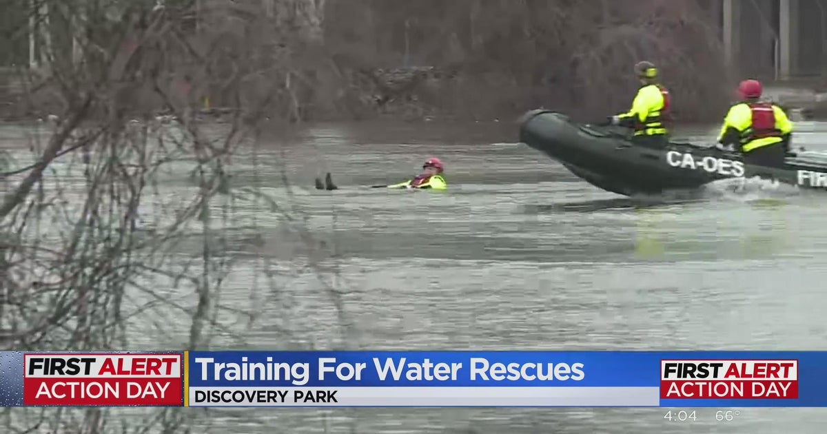 Training for water rescues held at Discovery Park