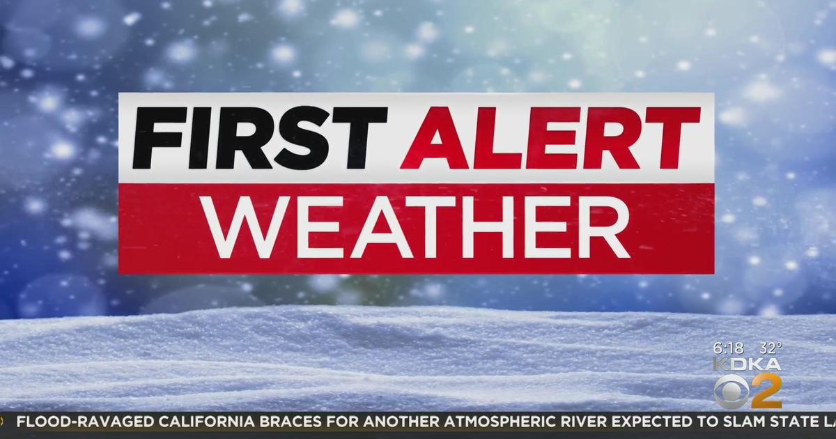 First Alert Weather: Rain turns to snow on Sunday - CBS Pittsburgh