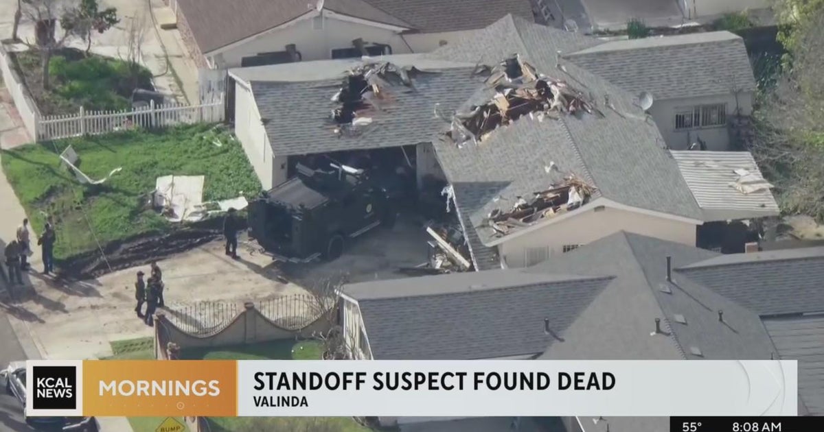 Dramatic end to a 48hour standoff in Valinda CBS Los Angeles