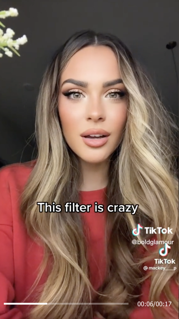 Does TikTok’s Bold Glamour filter harm users’ mental health?