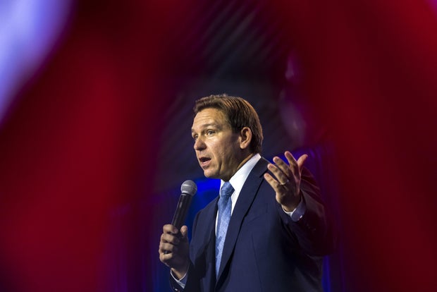 Florida Governor Ron DeSantis Attends Freedom Blueprint Event
