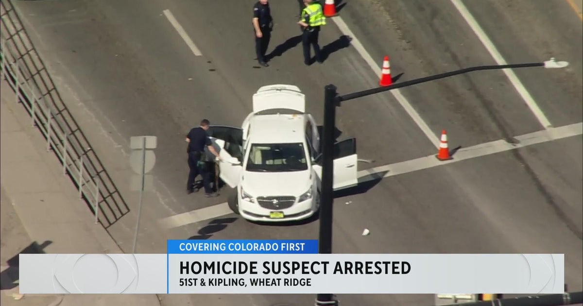 Homicide suspect arrested in Wheat Ridge - CBS Colorado