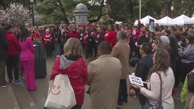 Gun safety advocates met with lawmakers at the State Capitol 