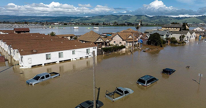'The water will come;' Atmospheric river slams into waterlogged Bay ...