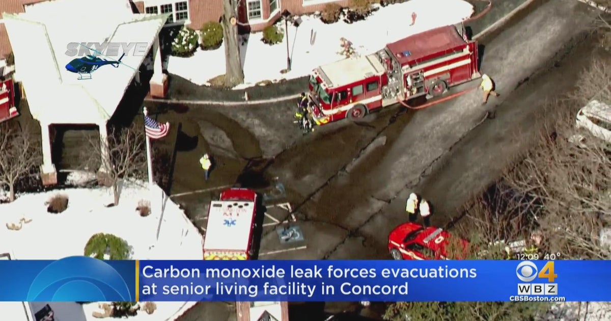 Concord senior living facility evacuated after carbon monoxide leak