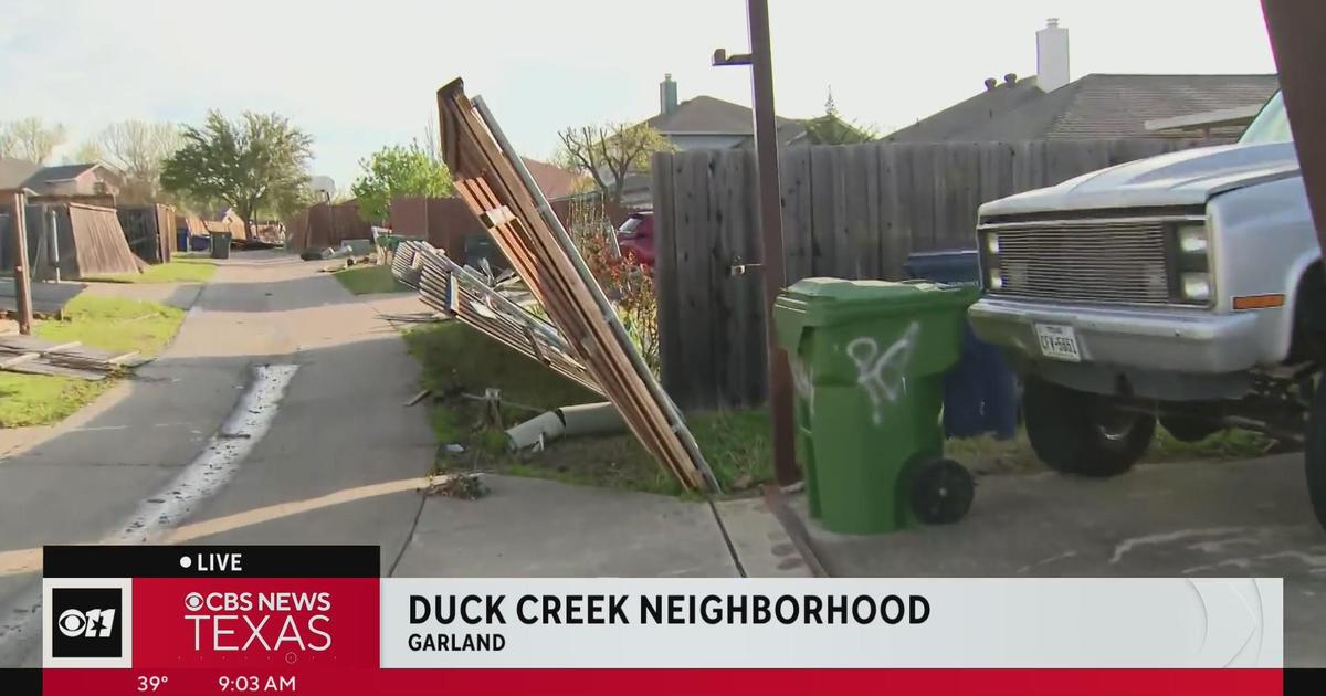 Families in Garland wake up to widespread storm damage