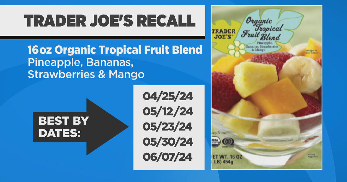 Frozen Fruit Recall Trader Joe's Colin News