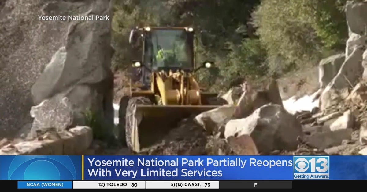 Yosemite National Park partially reopens
