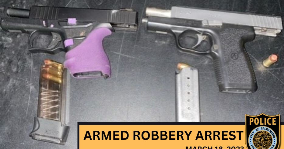 Two suspects arrested following armed robbery in Sacramento - CBS ...