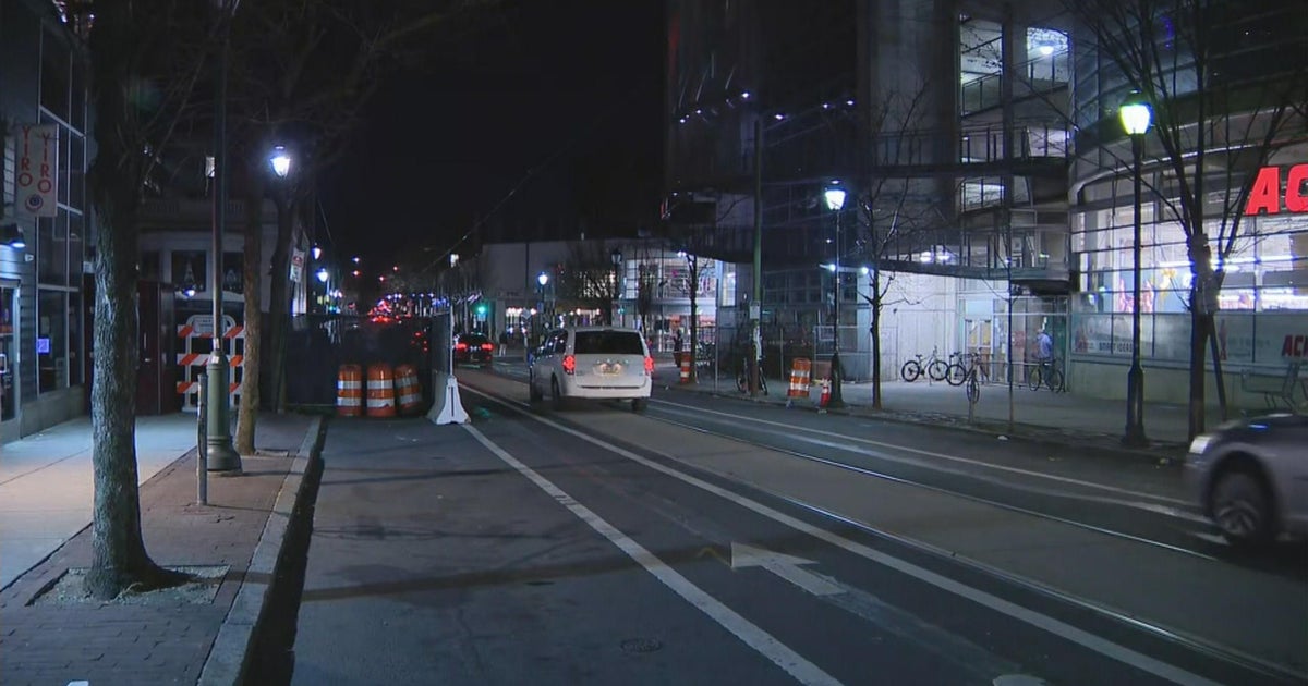 Penn police officer intentionally struck by car: police - CBS Philadelphia