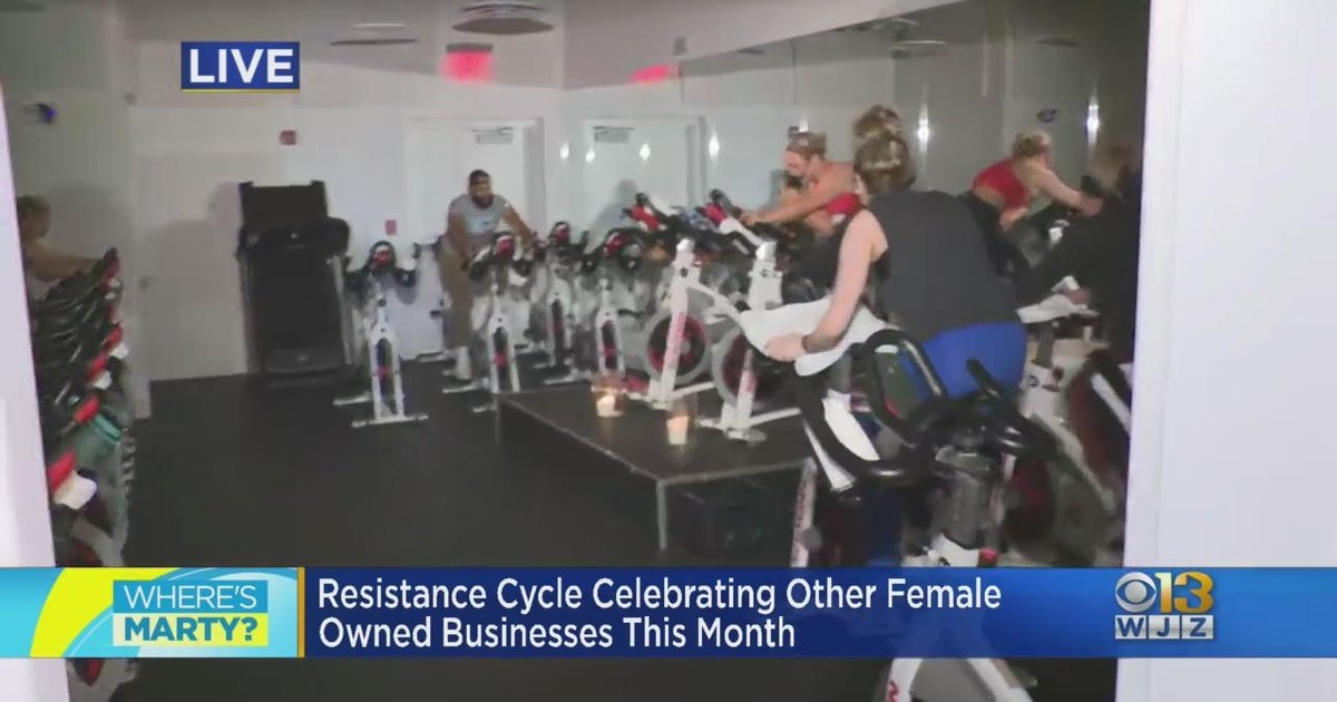 Where's Amy? At Resistance Cycle celebrating female owned businesses