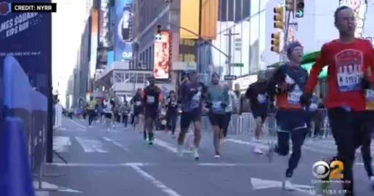 Thousands participate in New York City half marathon CBS New York