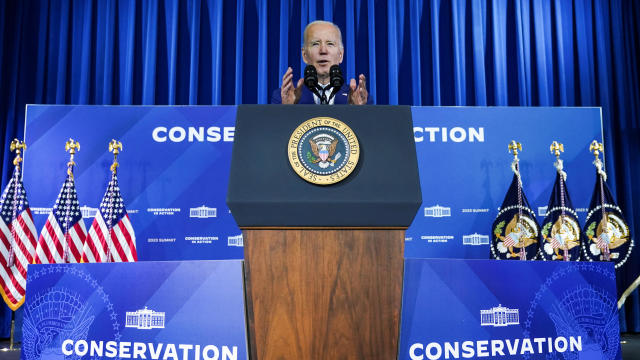 U.S. President Biden attends White House Conservation in Action Summit at Interior Department in Washington 