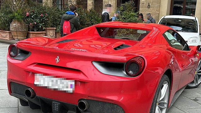 Ferrari sports car 