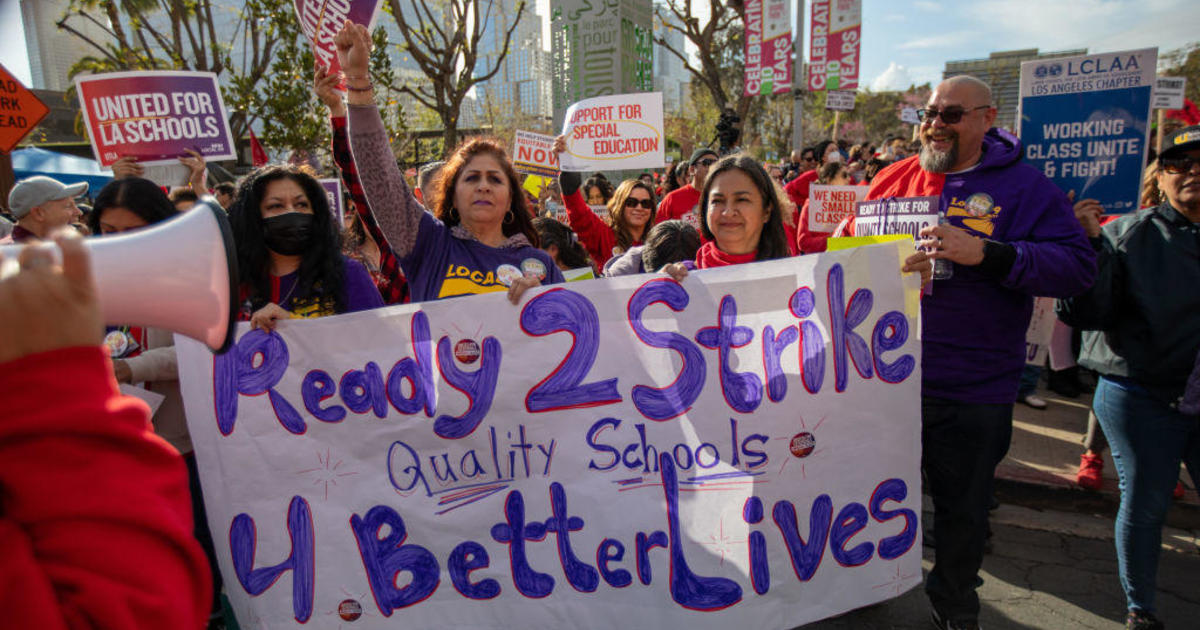Los Angeles schools close as support staff, teachers begin 3-day strike