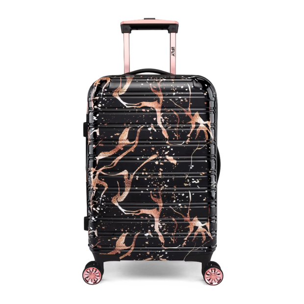 IFLY Fibertech Marble Hardside Luggage 20 Inch Carry-on 