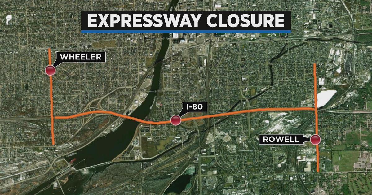 Periodic lane closures on I-80 in Joliet will slow traffic - CBS Chicago