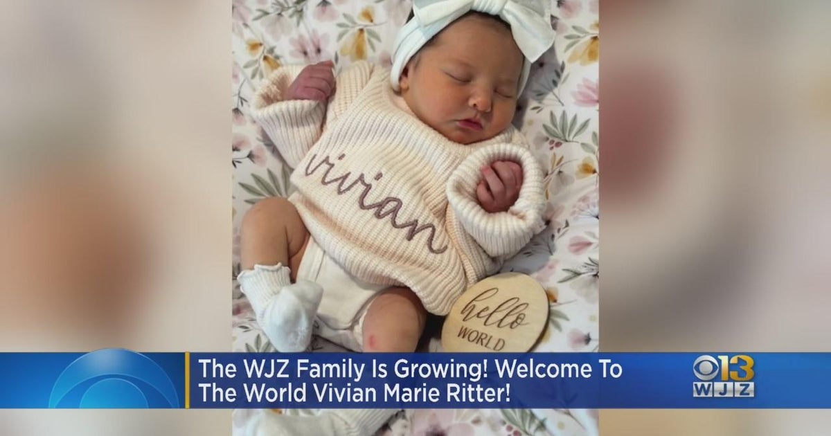 The WJZ family is growing! Rick Ritter welcomes baby girl - CBS Baltimore