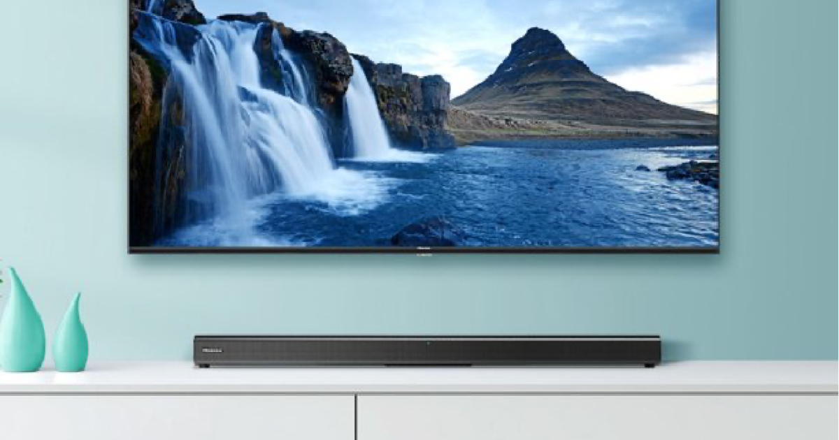 Walmart is practically giving away this premium Hisense sound bar. Give your home an audio upgrade for only $35.